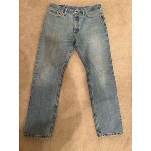 Wrangler Regular Fit 36 x 32 Vintage Distressed